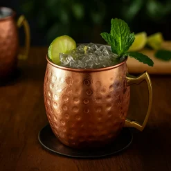 Cookinglife Moscow Mule Cocktailbekers - Koper - 500 ml - 6 Stuks