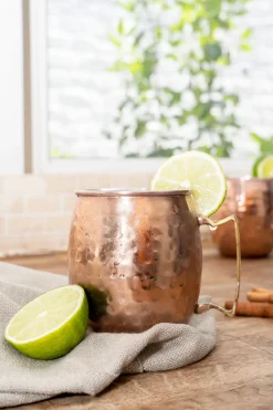Cookinglife Moscow Mule Cocktailbekers - Koper - 500 ml - 6 Stuks