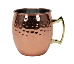 Cookinglife Moscow Mule Cocktailbekers - Koper - 500 ml - 6 Stuks