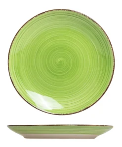 Cookinglife Ontbijtborden / Dessertborden Delice Groen ø 19 cm - 6 stuks