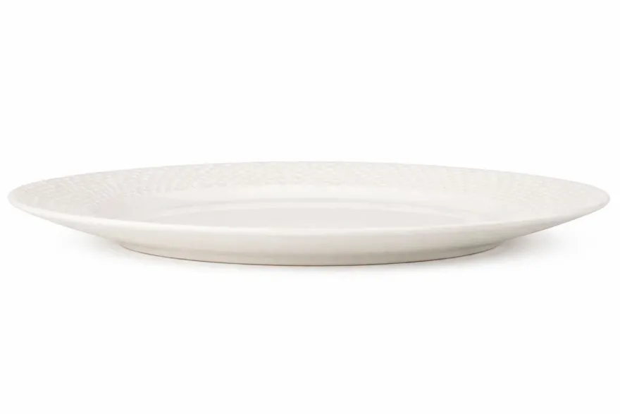 Cookinglife Ontbijtborden / Dessertborden - CampVibe - Outdoor - Kunststof - Onbreekbaar - Wit ø 21 cm - 4 Stuks