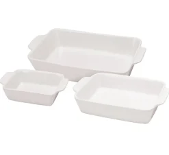 Cookinglife Ovenschalen Aardewerk Set - 3 Stuks