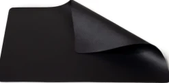 Cookinglife Placemats - Afwasbaar - Zwart - 46 x 33 cm - 6 stuks