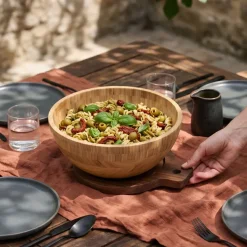 Cookinglife Saladeschaal - Bamboe - ΓΈ 28 cm