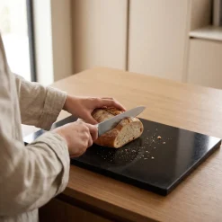 Cookinglife Serveerplank / Borrelplank Graniet Zwart - 40 x 30 cm