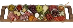 Cookinglife Serveerplank / Tapasplank - Acacia - 60 x 13 cm