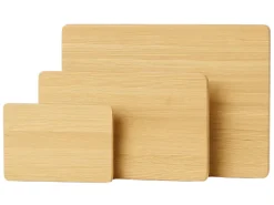 Cookinglife Snijplankenset Bamboe 3-Delige