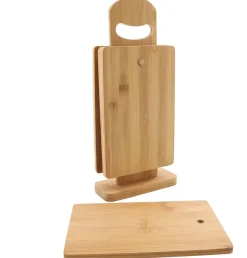 Cookinglife Snijplank set - Bamboe - 5-delig