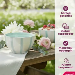 Cookinglife Soepkommen / Kommen Spring Vibes ø 14 cm - 6 Stuks