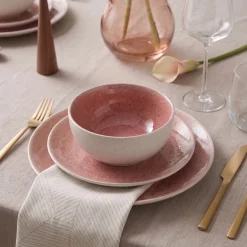 Cookinglife Soepkommen / Kommen Nola Roze ø 14 cm – 6 stuks