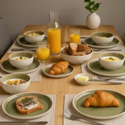 Cookinglife Soepkommen / Kommen Mos groen ø 16,5 cm - 6 Stuks