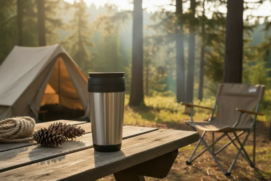 Cookinglife Thermosbeker - Drinkbeker To Go - RVS - 450 ml