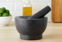 Cookinglife Vijzel Graniet - Zwart ø 18 cm