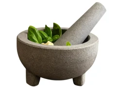 Cookinglife Vijzel op voet Organic Graniet ø 14.5 cm