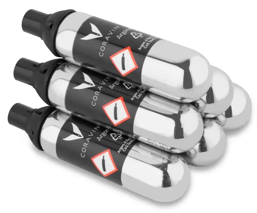 Coravin Argon Capsules Pure 6 stuks - 21 ml