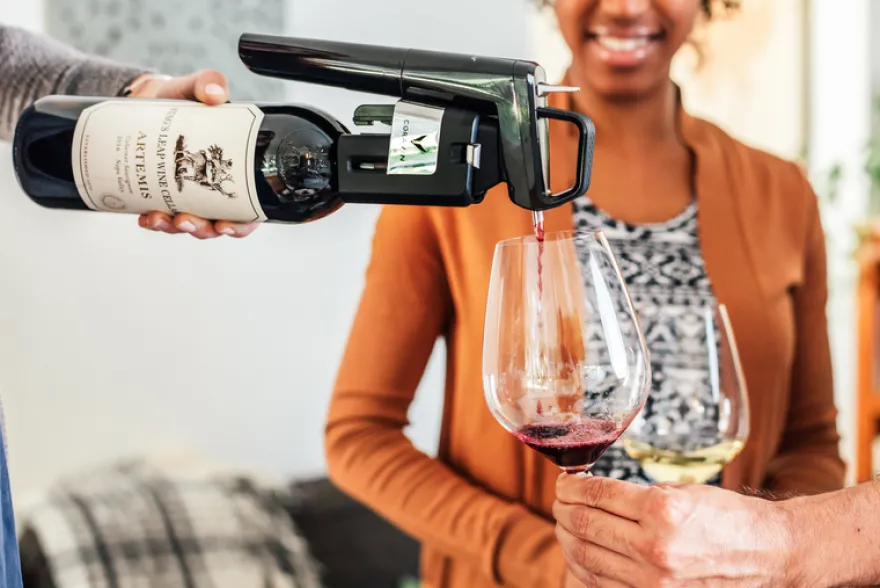 Coravin Wijnsysteem Timeless Six+ - Zwart