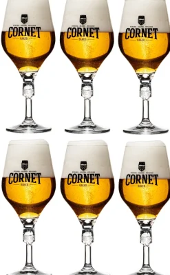 Cornet Bierglazen - 330 ml - 6 stuks