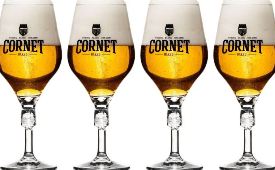 Cornet Bierglazen - 330 ml - 4 stuks