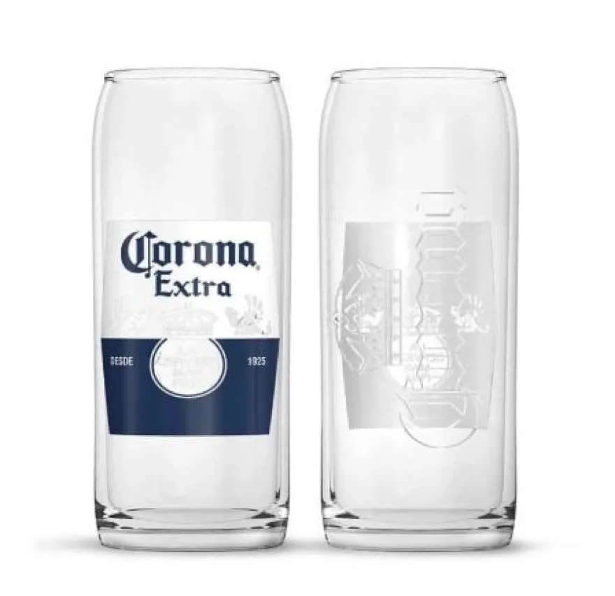 Corona Bierglazen 330 ml - 4 stuks