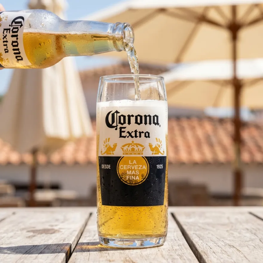 Corona Bierglazen 330 ml - 6 stuks