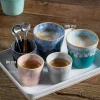 Costa Nova Espresso Kopjes Grespresso Multicolor 80 ml - 8 stuks - Gift box
