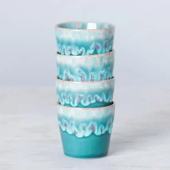 Costa Nova Koffiekopjes Grespresso Multicolor 190 ml - 8 stuks - Gift box