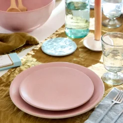 Costa Nova Ontbijtborden / Dessertborden Arenito Mauve Rose ø 22 cm - 6 stuks