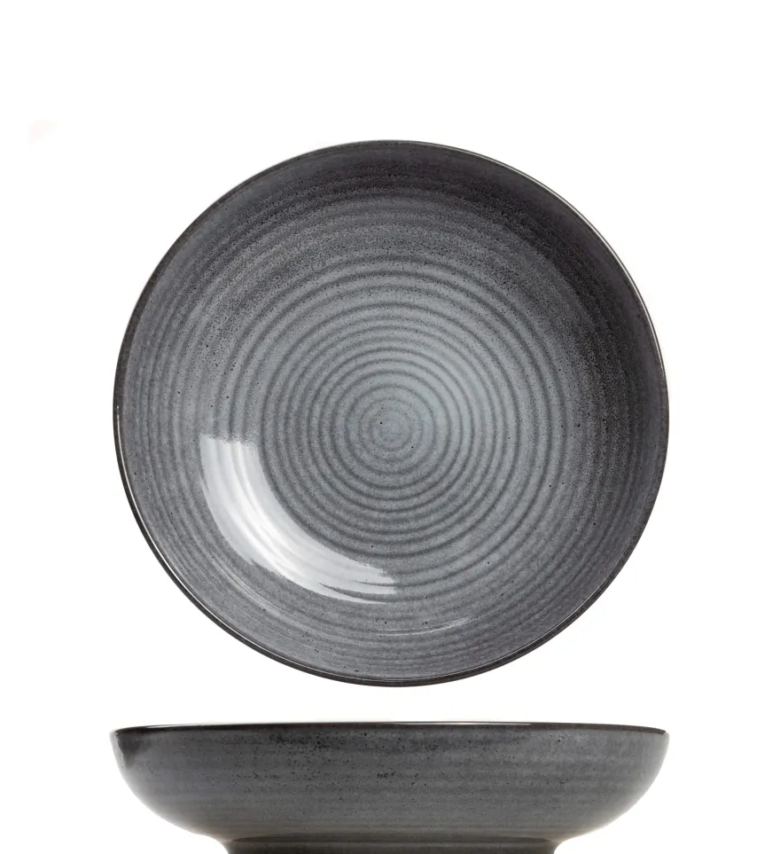 Cosy & Trendy Diep Bord Kentucky Grey ø 22 cm