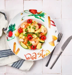Cosy & Trendy Diepe Borden / Pastaborden - Pasta ø 27 cm - 4 Stuks