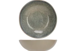 Cosy & Trendy Diepe Borden / Pastaborden Onna Sand-Green ø 19 cm - 6 Stuks