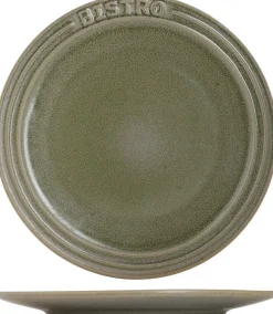 Cosy & Trendy Dinerborden Bistro Thyme Green ø 28 cm - 6 stuks