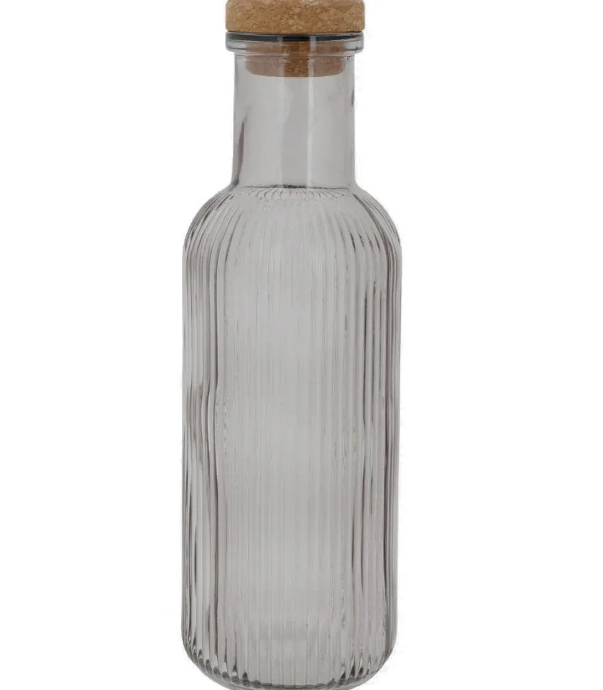 Cosy & Trendy Karaf met Kurk - Waterkaraf - Raya - Grijs - 1 Liter