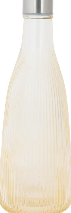 Cosy & Trendy Karaf / Waterkaraf Atla - met RVS Dop - Glas - Sparkling Champagne - 1 liter