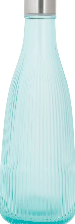 Cosy & Trendy Karaf / Waterkaraf Atla - met RVS Dop - Glas - Mineral Green - 1 liter
