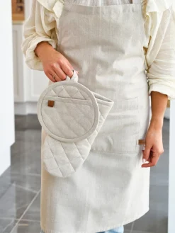 Cosy & Trendy Keukenschort Stoff Sand