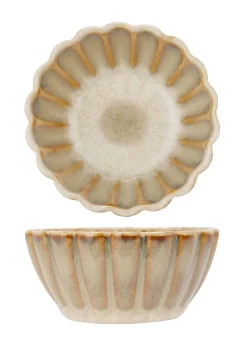 Cosy & Trendy Kleine Schaaltjes / Dipschaaltjes Astera Pearl Beige - ø 7.5 cm - 4 Stuks