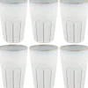 Cosy & Trendy Latte Macchiato Bekers Bistro Vintage White 450 ml - 6 stuks