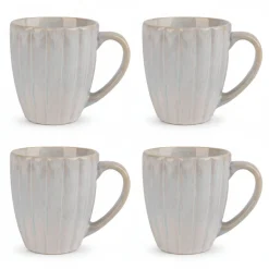 Cosy & Trendy Mokken Astera Pure Wit - ø 9 cm / 350 ml - 4 Stuks