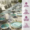 Cosy & Trendy Mokken / Bekers - Laguna Azzurro 390 ml - 4 Stuks