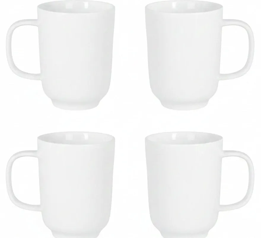 Cosy & Trendy Mokken Moon White 290 ml - 4 Stuks
