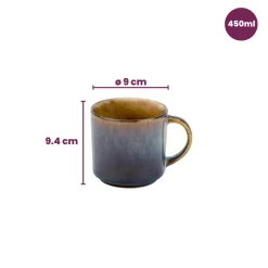 Cosy & Trendy Mokken Quintana Amber - 450 ml - 4 Stuks