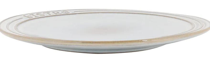 Cosy & Trendy Ontbijtborden / Dessertborden Bistro Vintage White ø 21 cm - 6 stuks