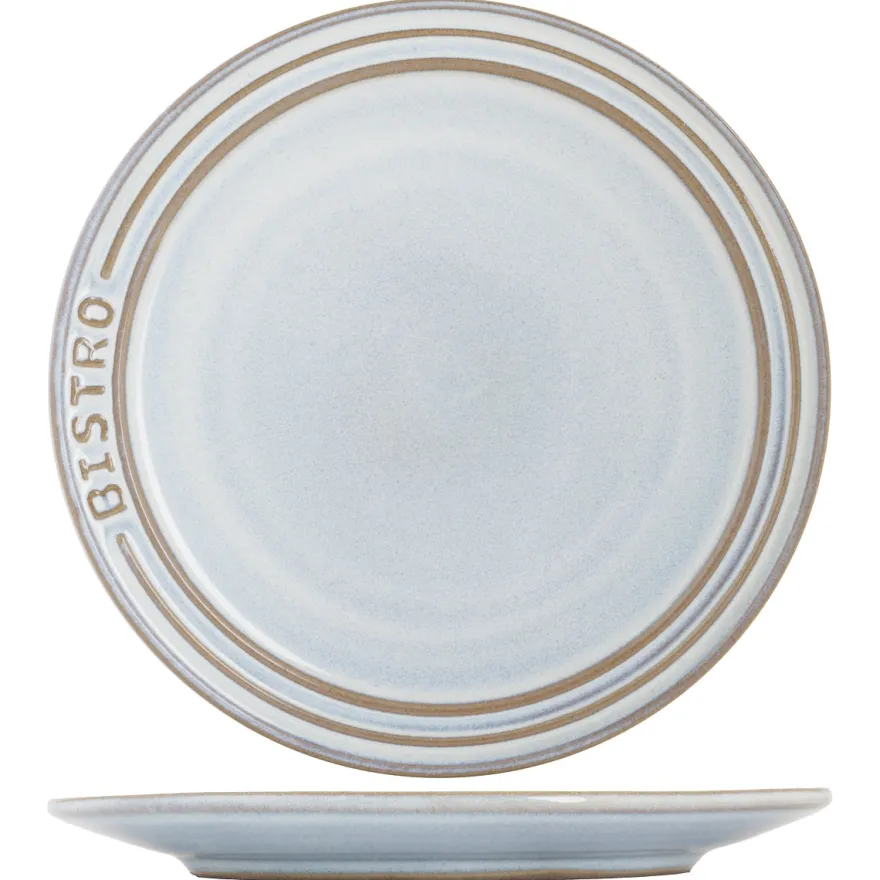 Cosy & Trendy Ontbijtborden / Dessertborden Bistro Vintage White ø 21 cm - 6 stuks