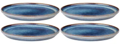 Cosy & Trendy Ontbijtborden / Dessertborden Jade Indigo ø 22.5 cm - 4 Stuks