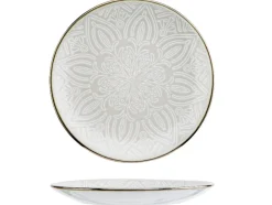 Cosy & Trendy Ontbijtborden / Dessertborden Murano Beige ø 20 cm - 6 Stuks