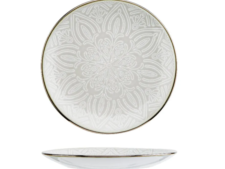 Cosy & Trendy Ontbijtborden / Dessertborden Murano Beige ø 20 cm - 6 Stuks