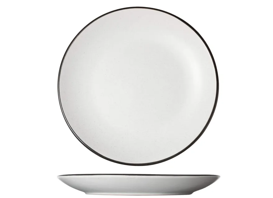 Cosy & Trendy Ontbijtborden - Dessertborden - Speckle Wit ø 19.5 cm - 6 stuks