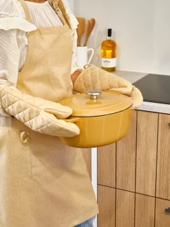Cosy & Trendy Ovenwant Stoff Amber Gold