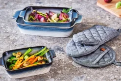 Cosy & Trendy Pannenlap Stoff Black Chambray