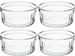Cosy & Trendy Ramekins / Soufflébakje / Creme Brulee Schaaltjes - ø 9 cm / 140 ml - 4 Stuks